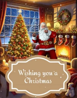 BF Christmas Card: “Let’s Get This Party Started!