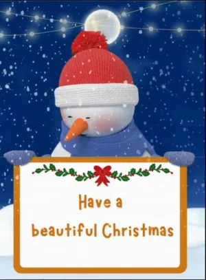 Christmas Greeting for Dad – The Best Gift Is… You!