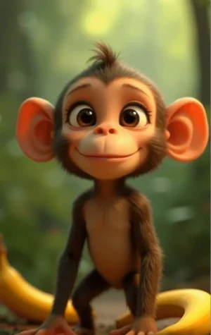 Sweet Love Message – Monkey Love – Cute & Funny Romantic