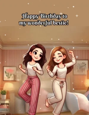 Happy Birthday to my Wonderful Bestie