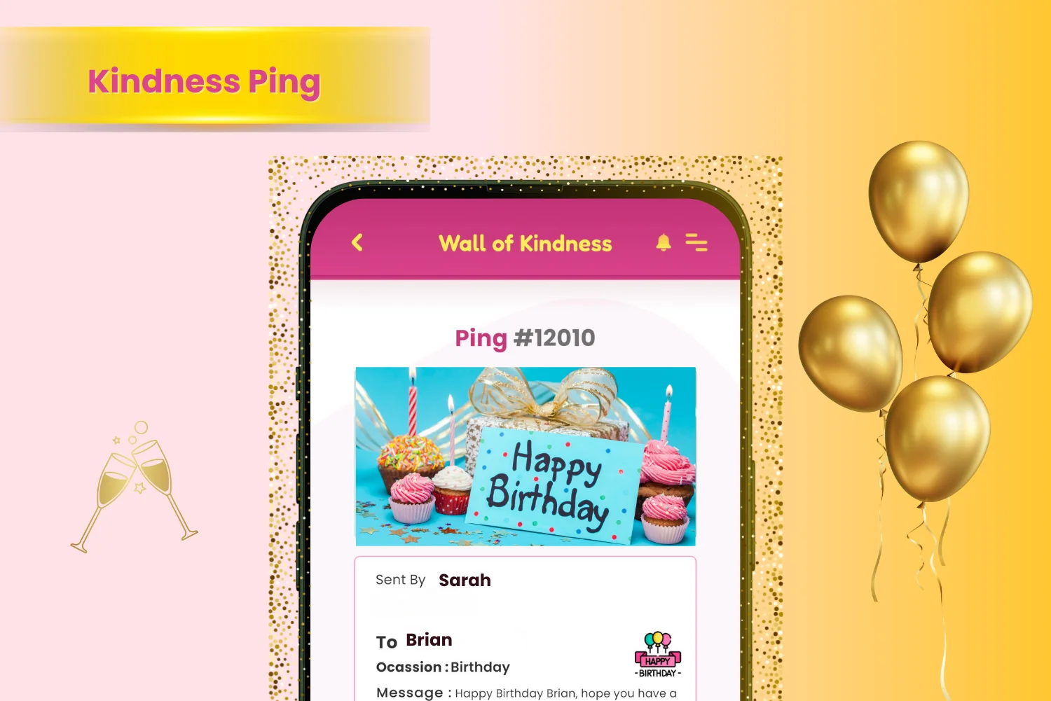 Try Your First Kindness Ping