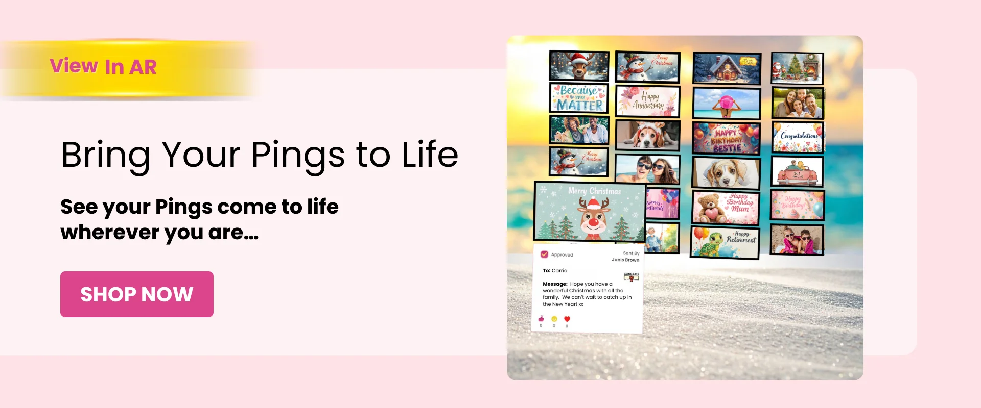 Wall of Kindness Augmented Reality MB