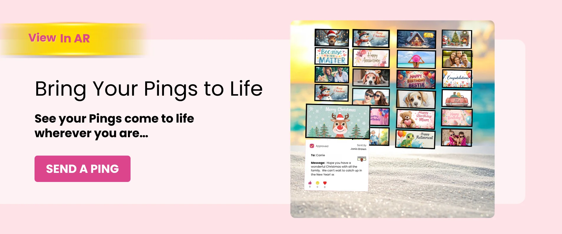 Wall of Kindness Augmented Reality MB