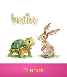 Friendship AR eCard design