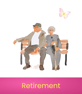 Retirement AR eCard design